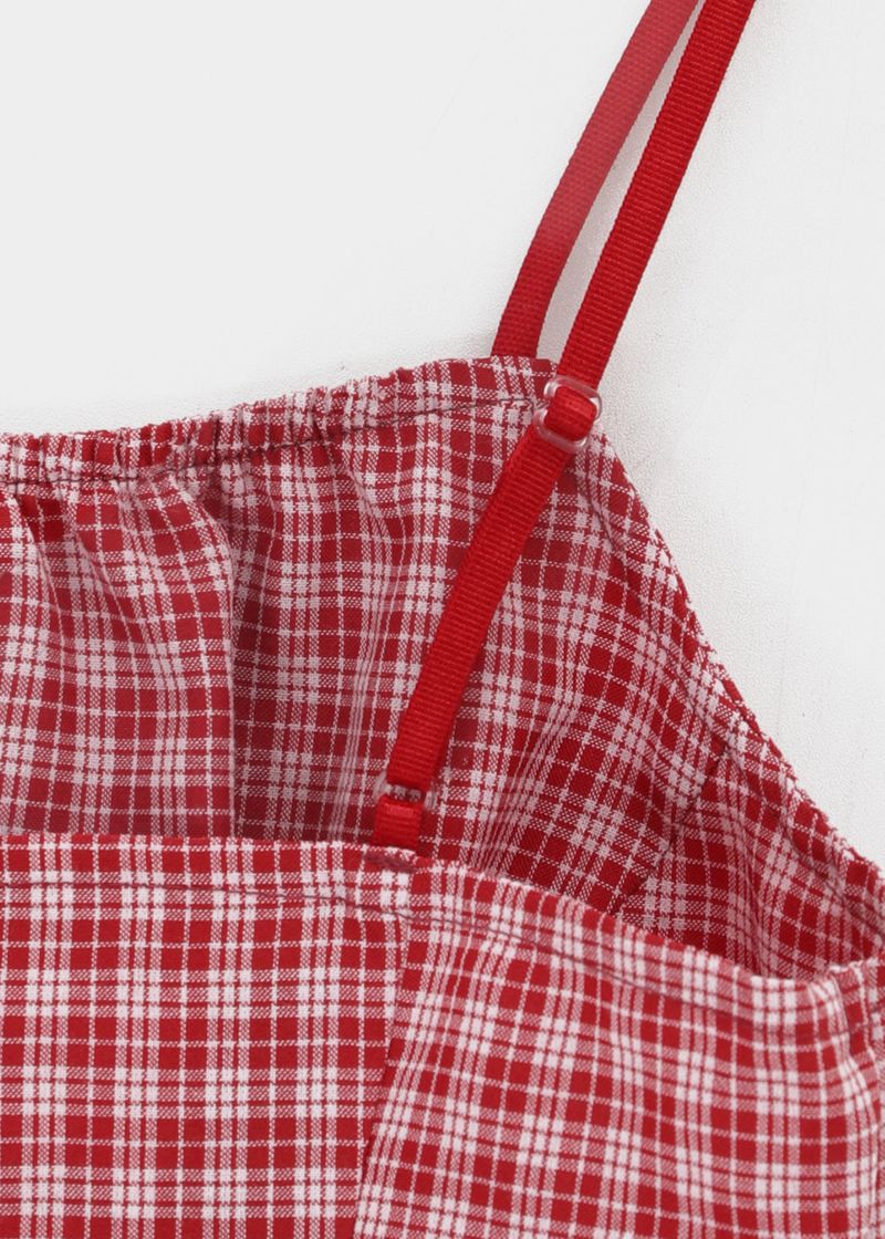 [MADE] Cotia Check Sleeveless Blouse