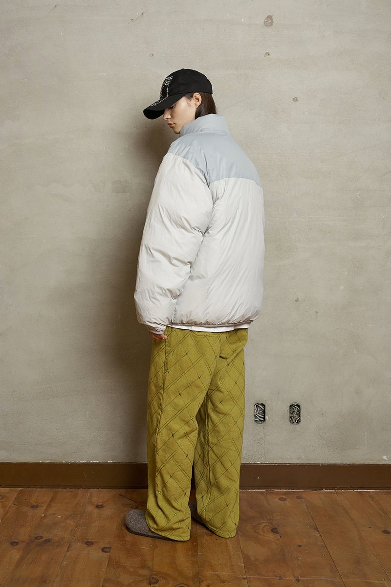 ARGYLE EMBROIDERED PANTS