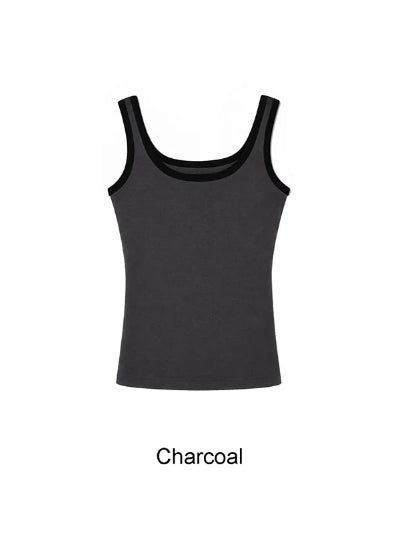 Lean Color Matching Line Sleeveless