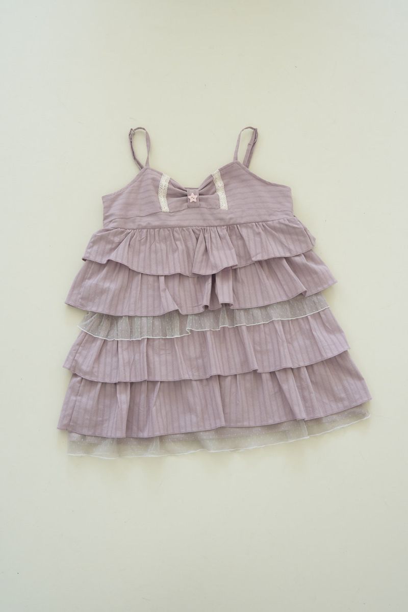SHAKIRI（シャキリ）の「CHOCOLAT CANCAN DRESS (LILAC)（Dresses）」