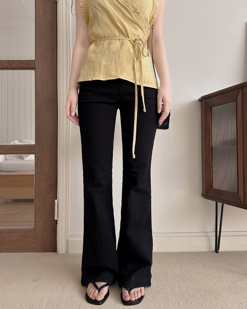 Hedden bootcut cotton pants