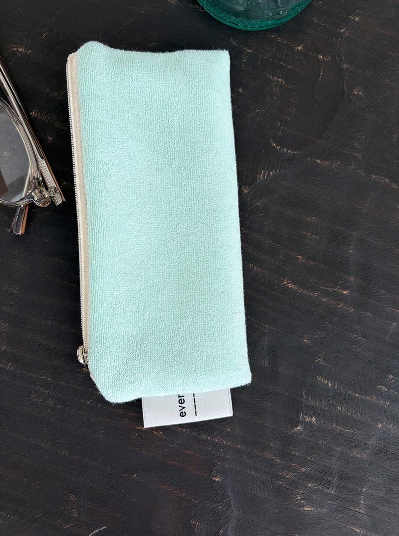 Terry tool pouch - mint