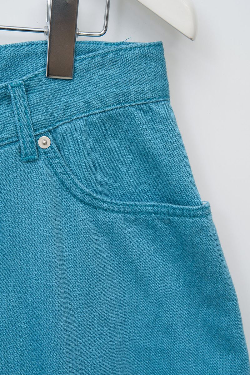 Tar Dyeing Bermuda Denim (2color)
