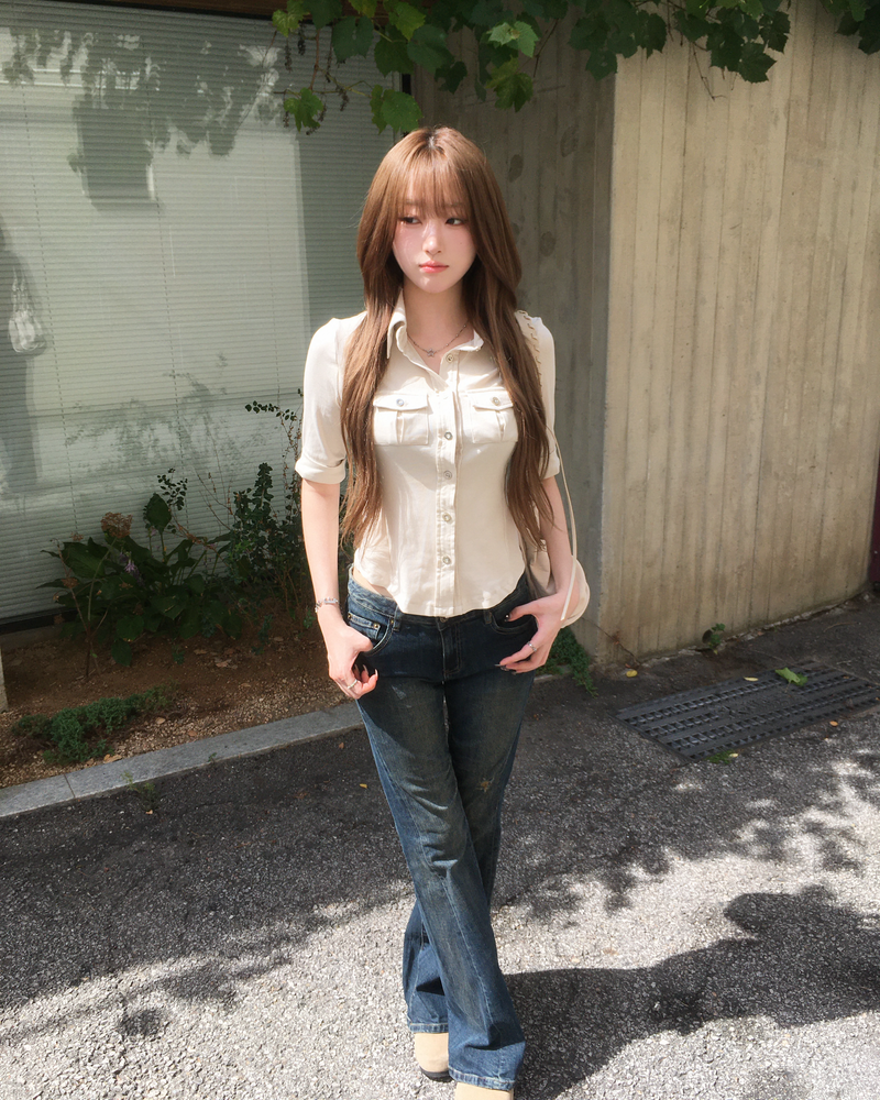 Pocket work shirts
