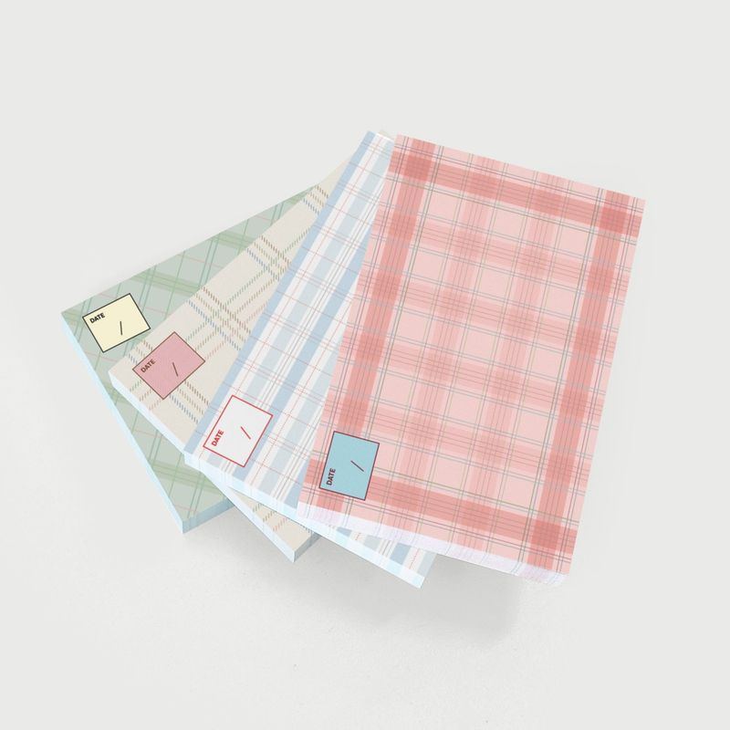 Organize a bit（オーガイナズ ア ビット）の「oab check memo set / 4 pieces（Miscellaneous Goods/Stationery）」