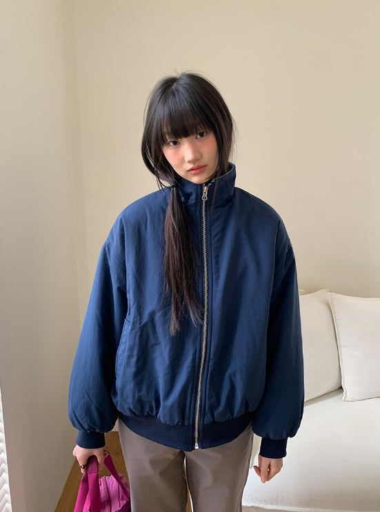 BAON（バオン）の「Camb Reversible Color Matching Fleece Zip-up Jumper（Jackets/Outerwear）」