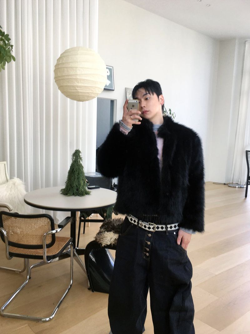 No.1530 O fur snap JK
