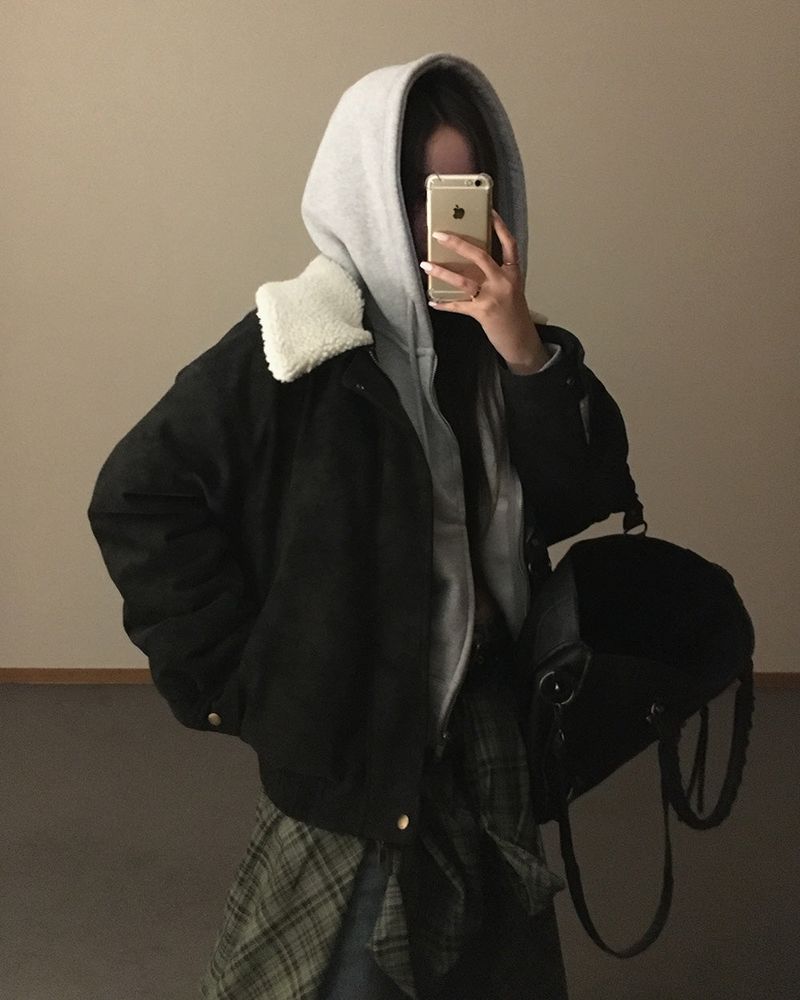 [ORIGINAL] Clump Suede Shearling Mouton Jumper