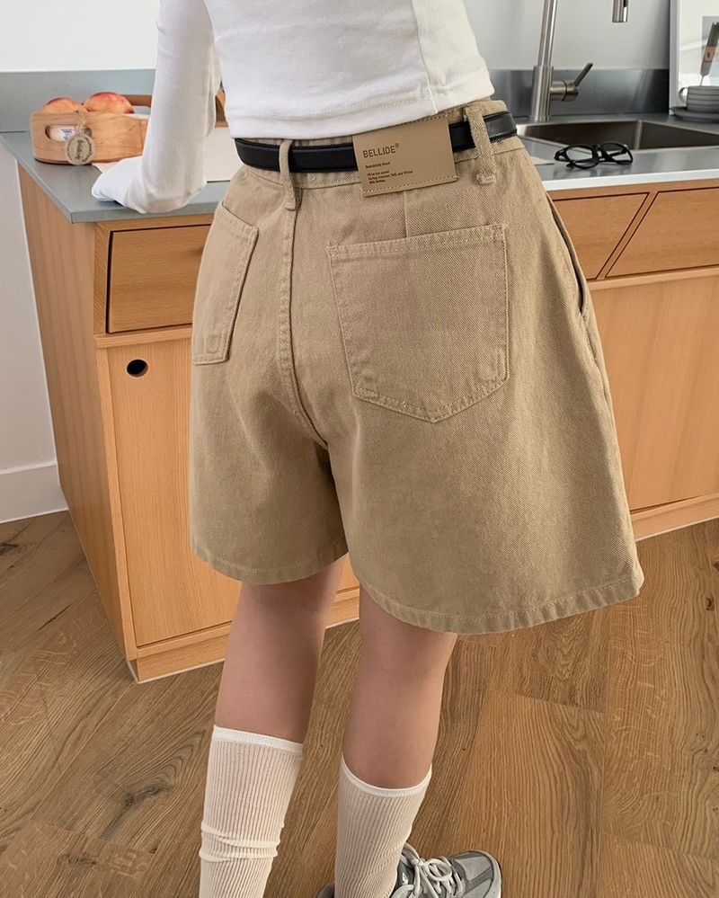 [MADE] Tweet, Pintack Cotton 5 Minute Shorts