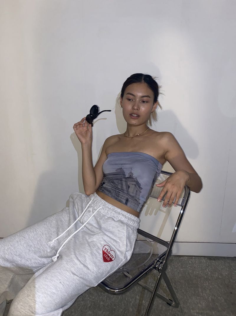 Basic sweat pants - Grey