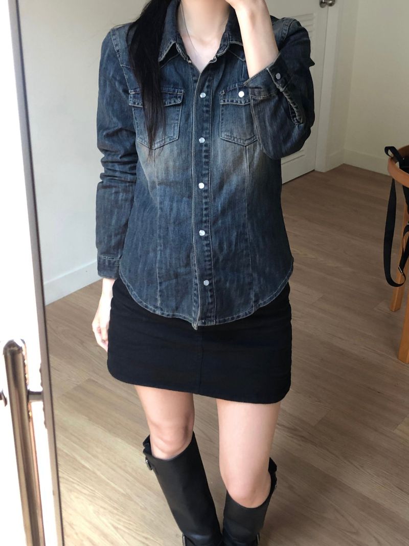 Roban denim shirt (one color)