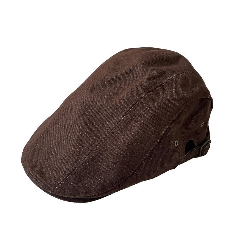 Denim hunting cap