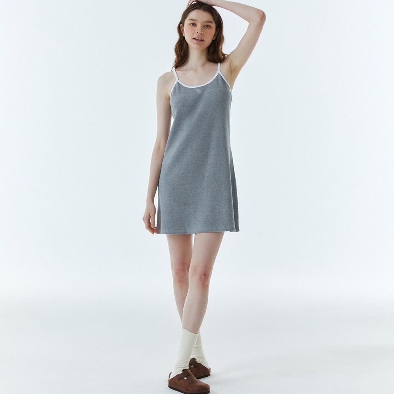 RVS Sleeveless One-piece Melange Gray
