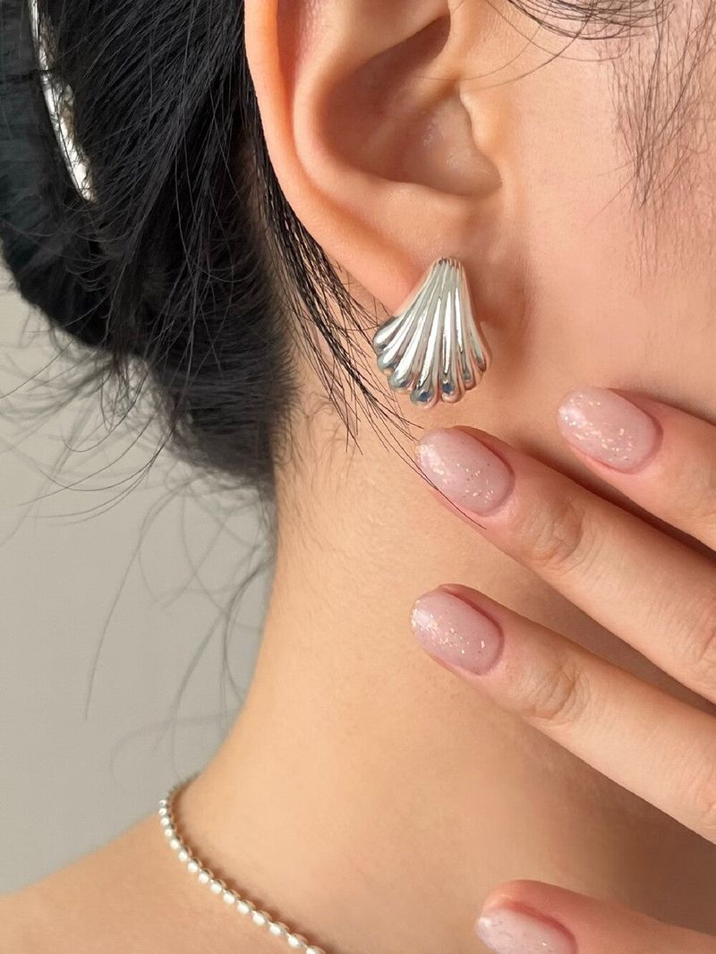  (silver925) Shell earrings
