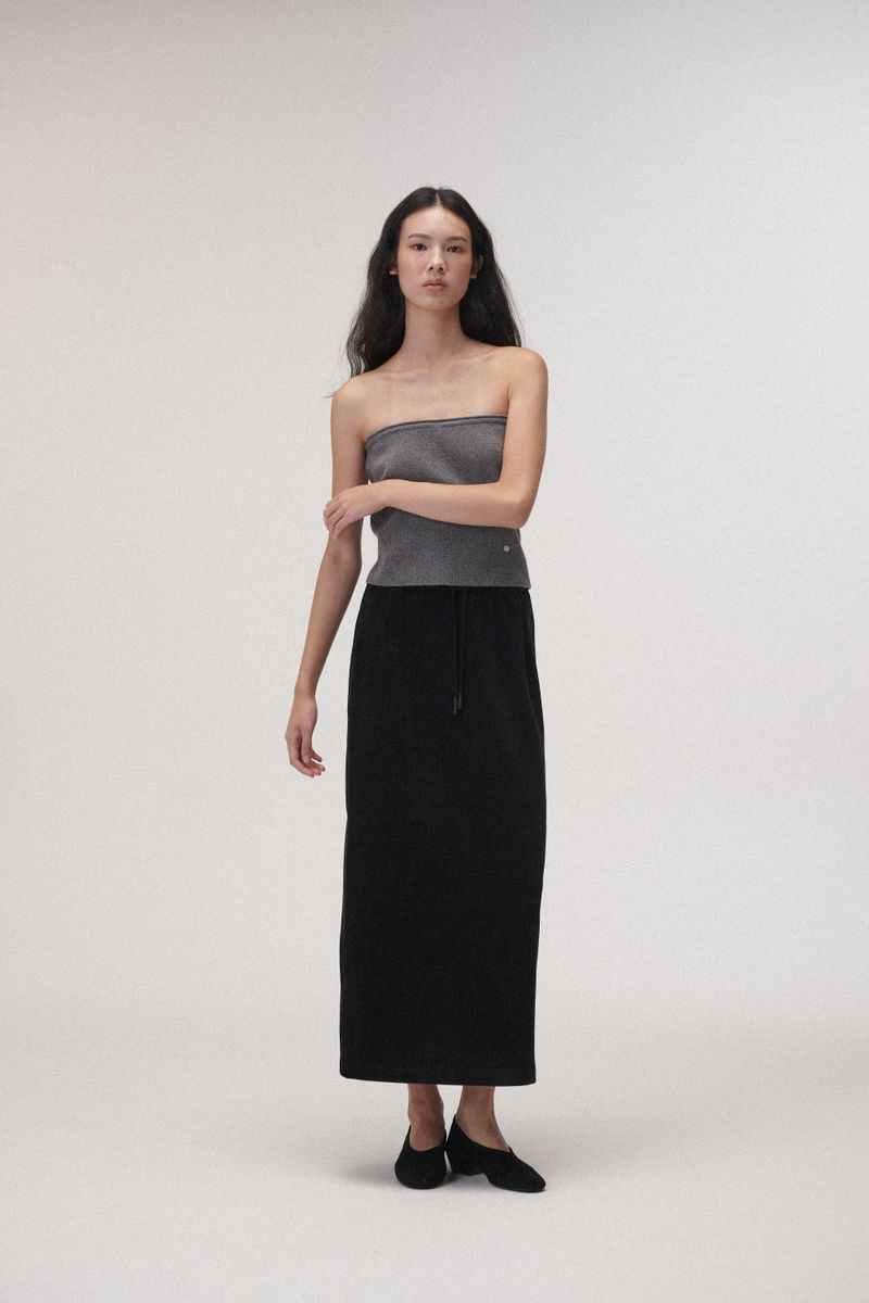 Camel tube top (Grey)