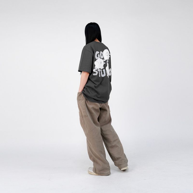 G.O.S. MAIN LOGO TEE - ( Charcoal )