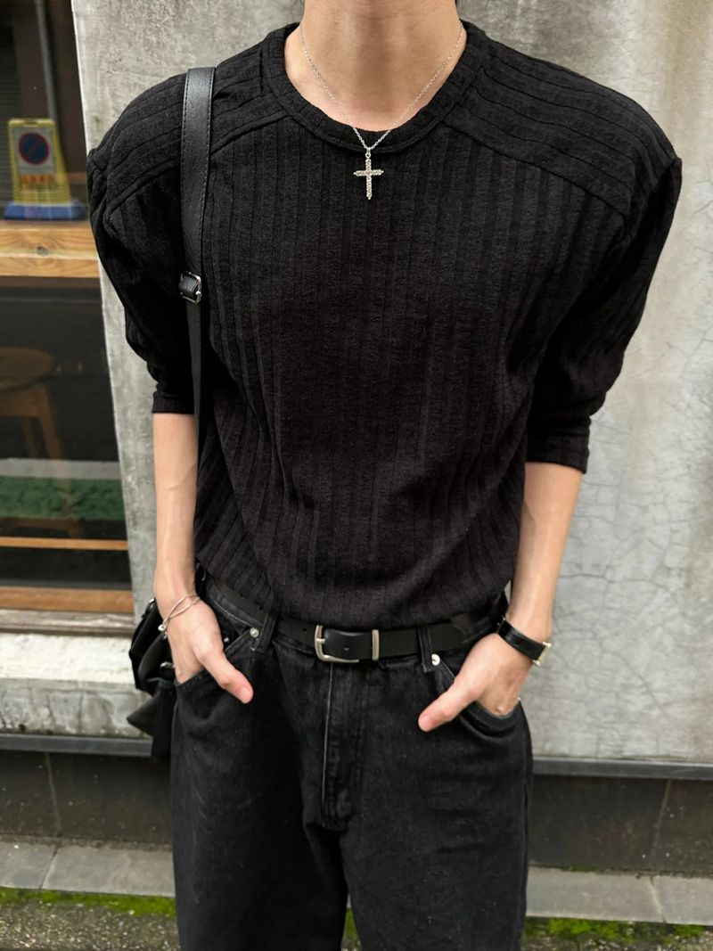 Maren ribbed long sleeve