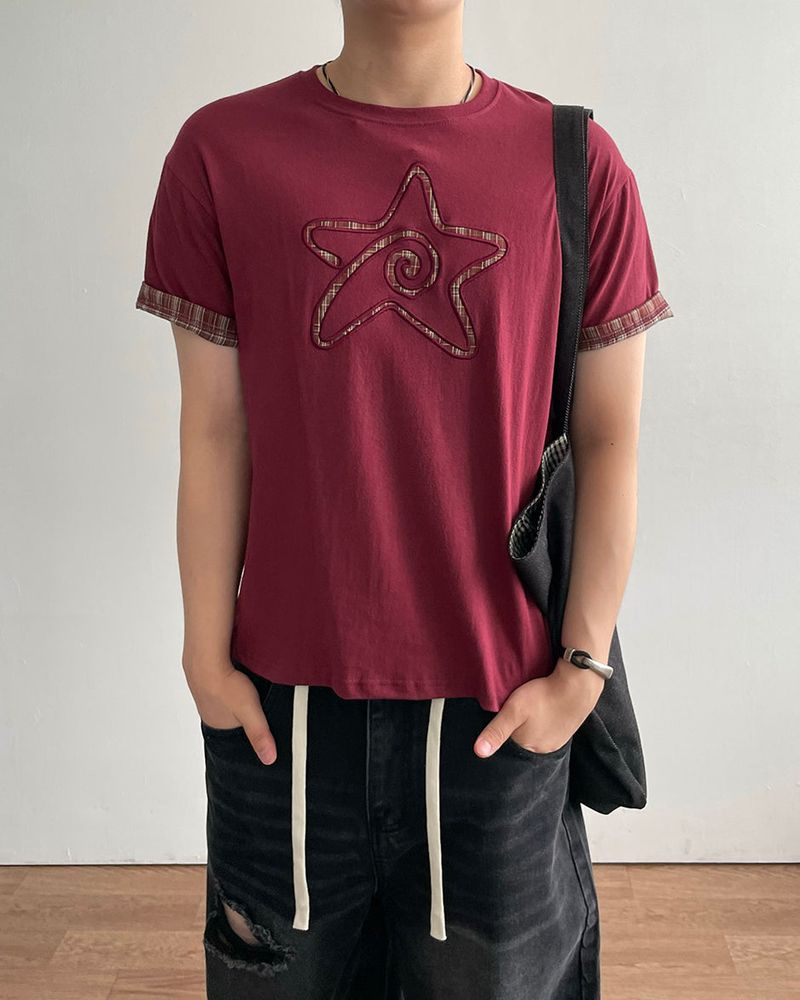IDF（アイディーエフ）の「Mard Patch Rol-up Short Sleeve T（Tops）」