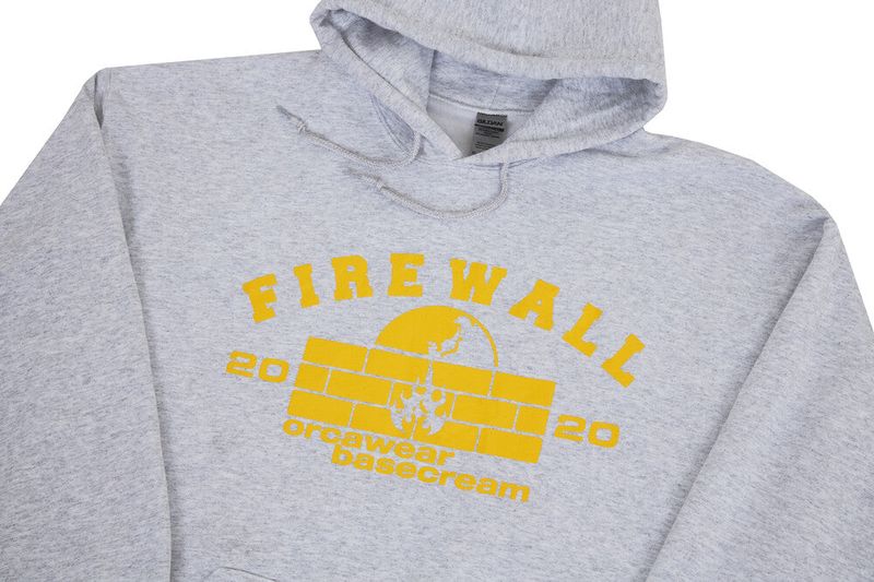 BC x OC HOODIE ASH