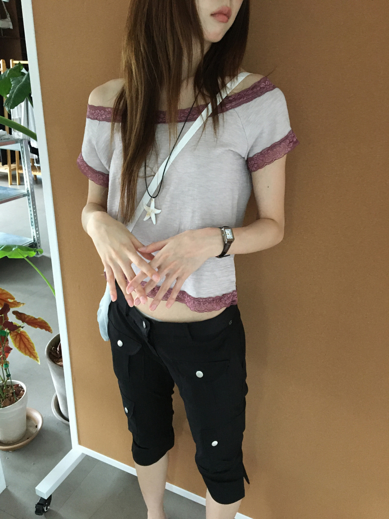 Street flap half pants (2color)