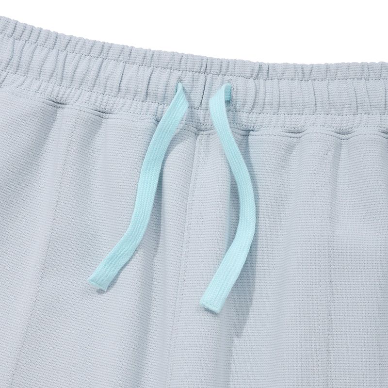 COLOR MIX RIBBON HALF PANTS [SKY]