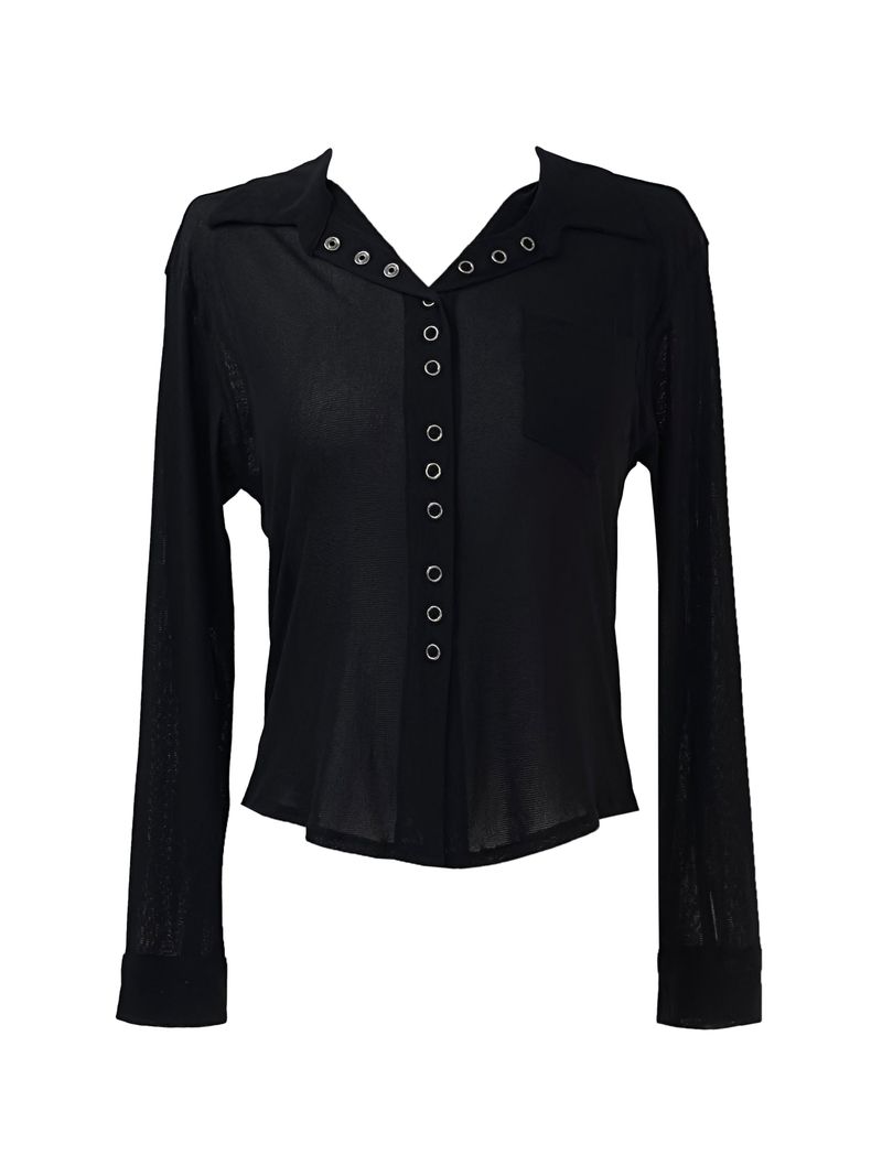 tint see-through layered shirt (2color)