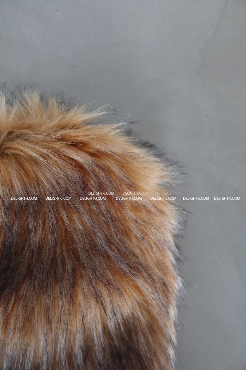 Raccoon Fake Fur Backpack