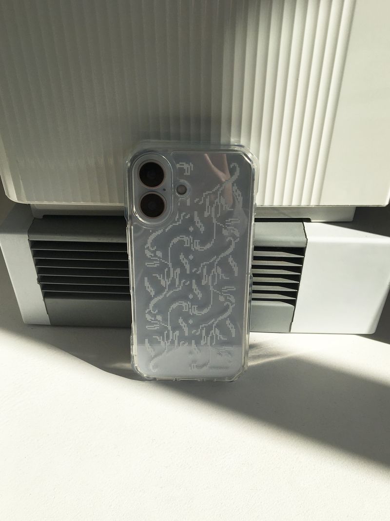 Flower Mosaic Jelly Hard Case