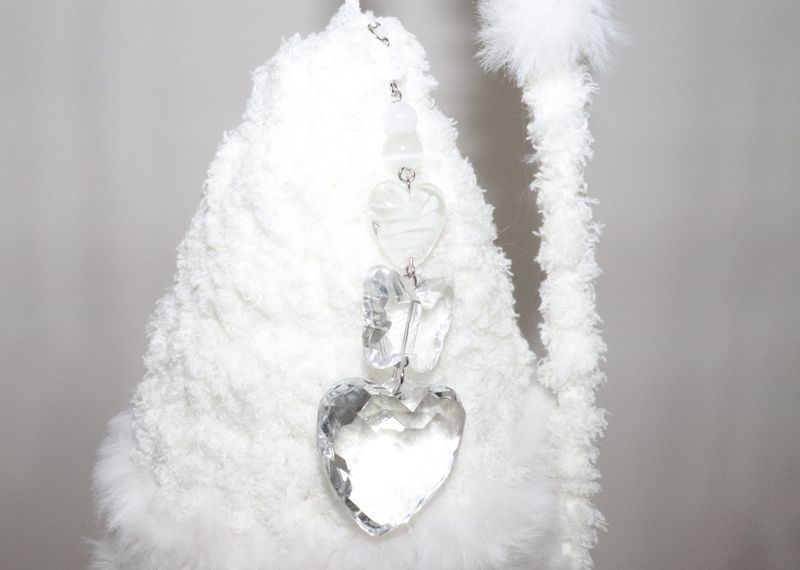 fluffy white cozy light