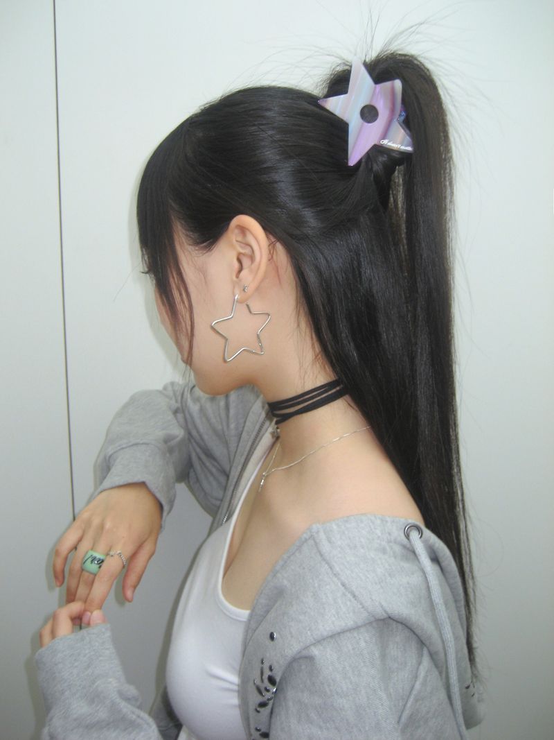 Shooting star hair pin (Pink)