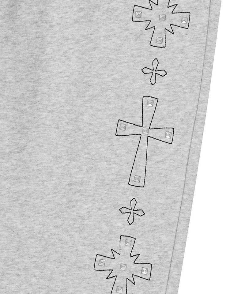 CROSS STUD SWEATPANT