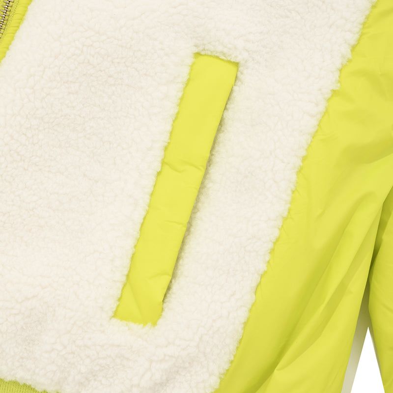CHERRY REVERSIBLE OUTDOOR JACKET [LIME]