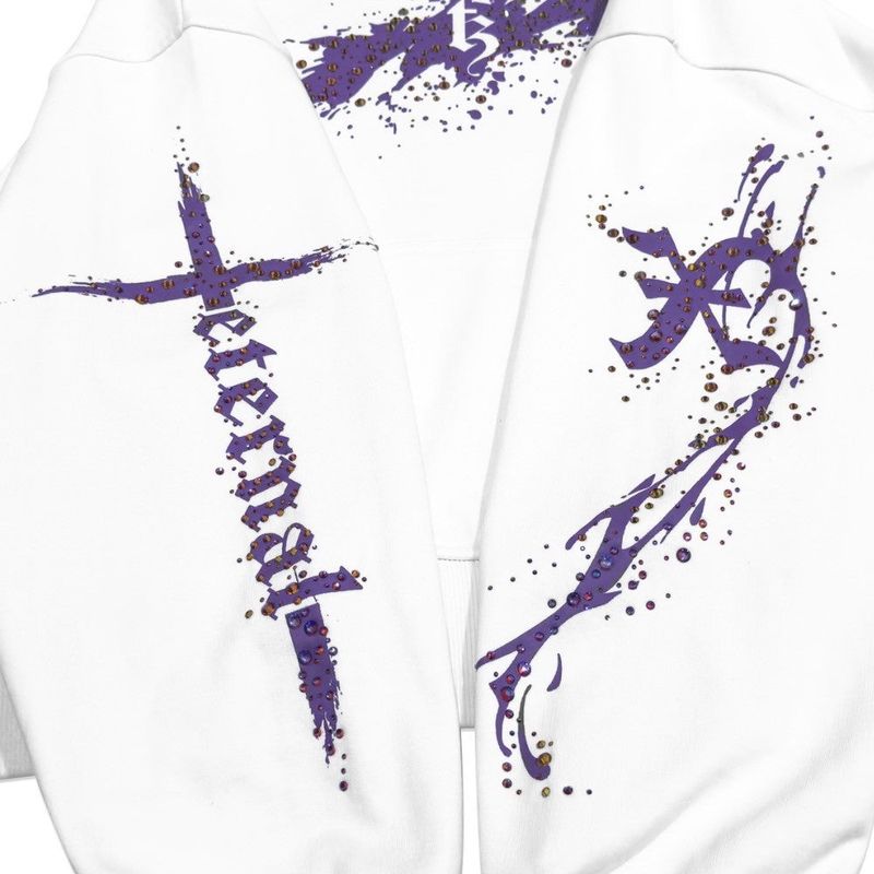 TREZ DECADE X KING HOODIE - WHITE