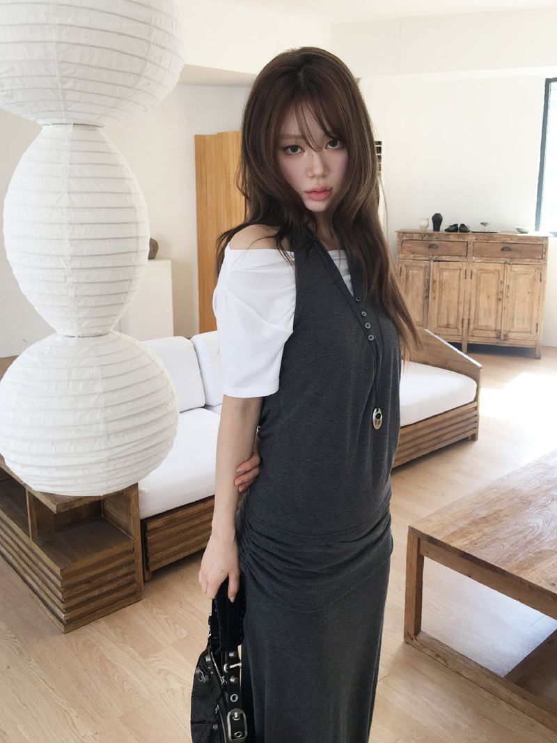 Poki drape Top