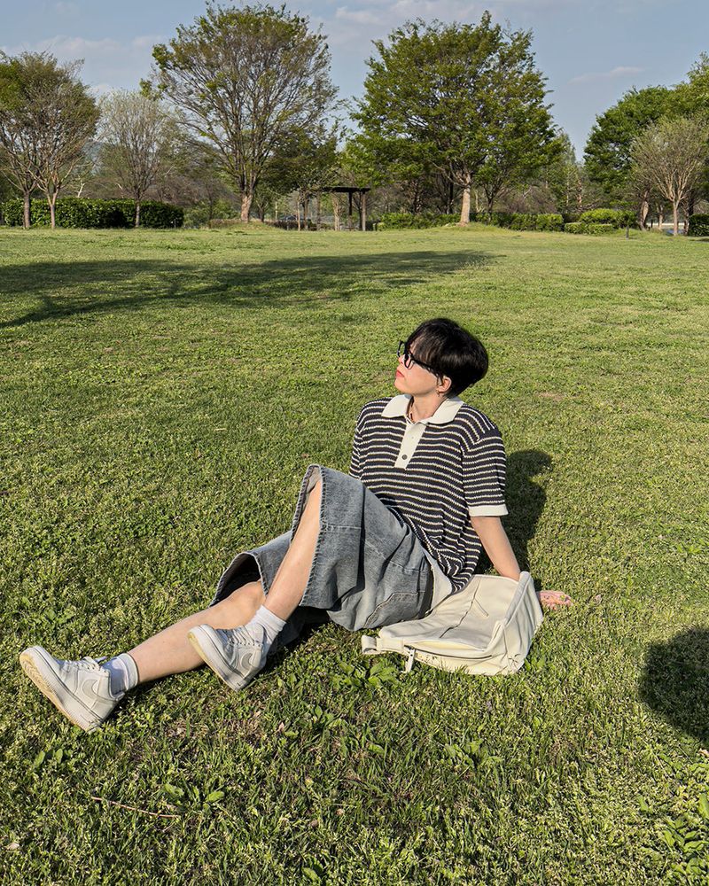 Pale Gracy Bermuda Denim