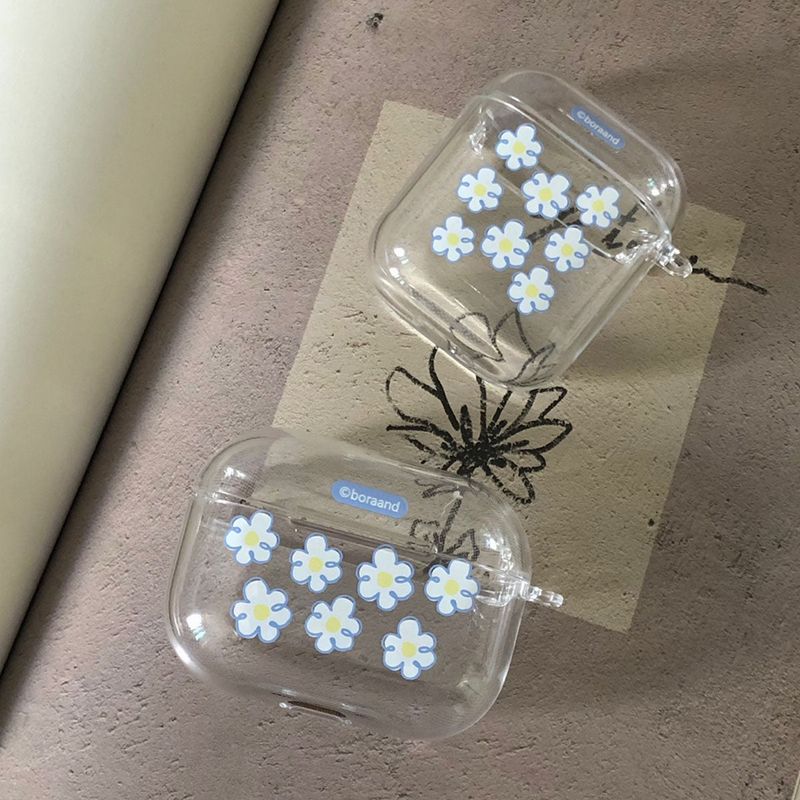 bora and(ボラアンド)の「Blue flower air pods case(Smartphone Accessories)」