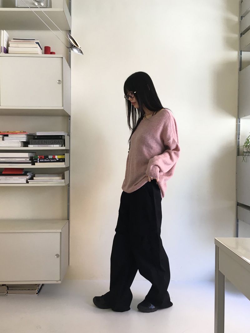 Hetch Spring Alpaca Wool Lip Neck Knit