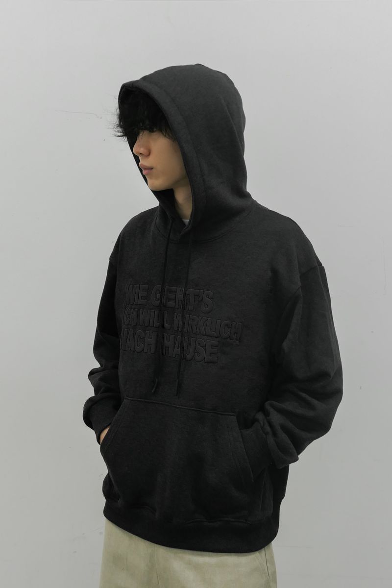  BPT Nach Hause Hoodie Charcoal