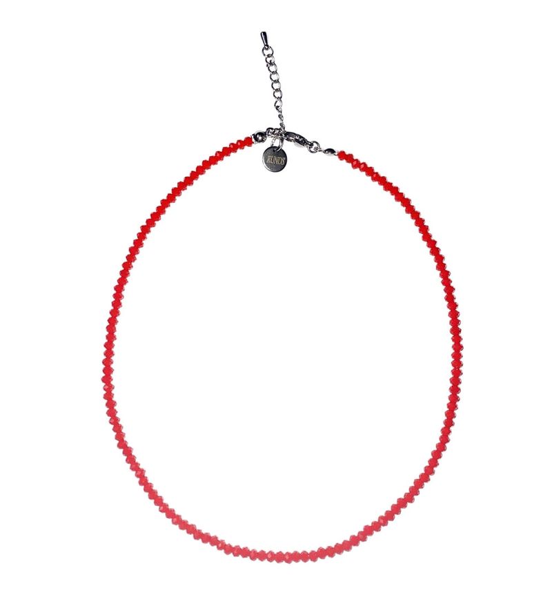 color crystal beads necklace (8color)