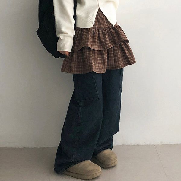 hijjoo（ハイチュー）の「トツチェックカンカンスカート（スカート）」