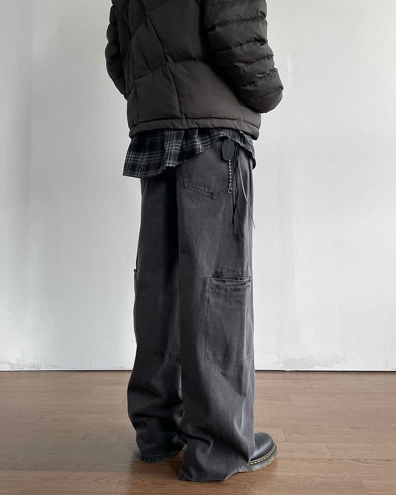 Roden Curved Dyeing Pants