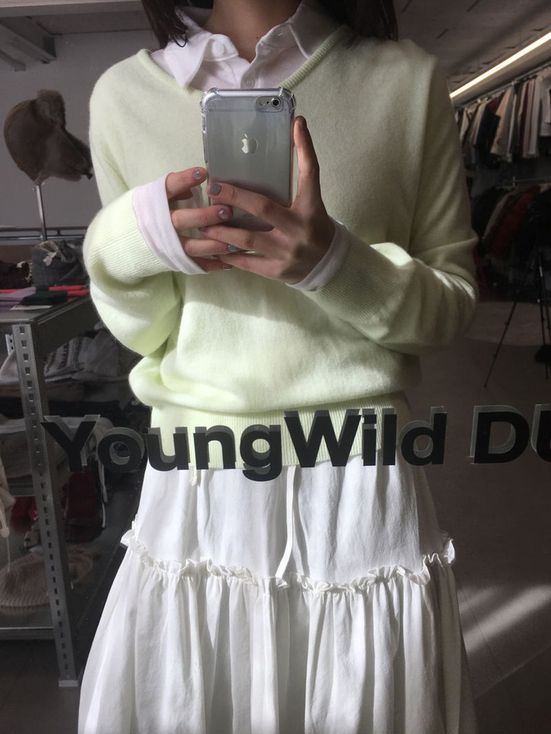 Damien Lowe long skirt (3color)