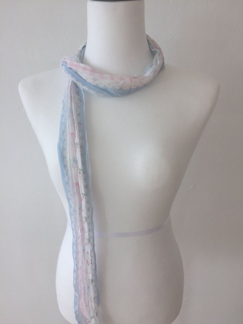 spring day girl scarf