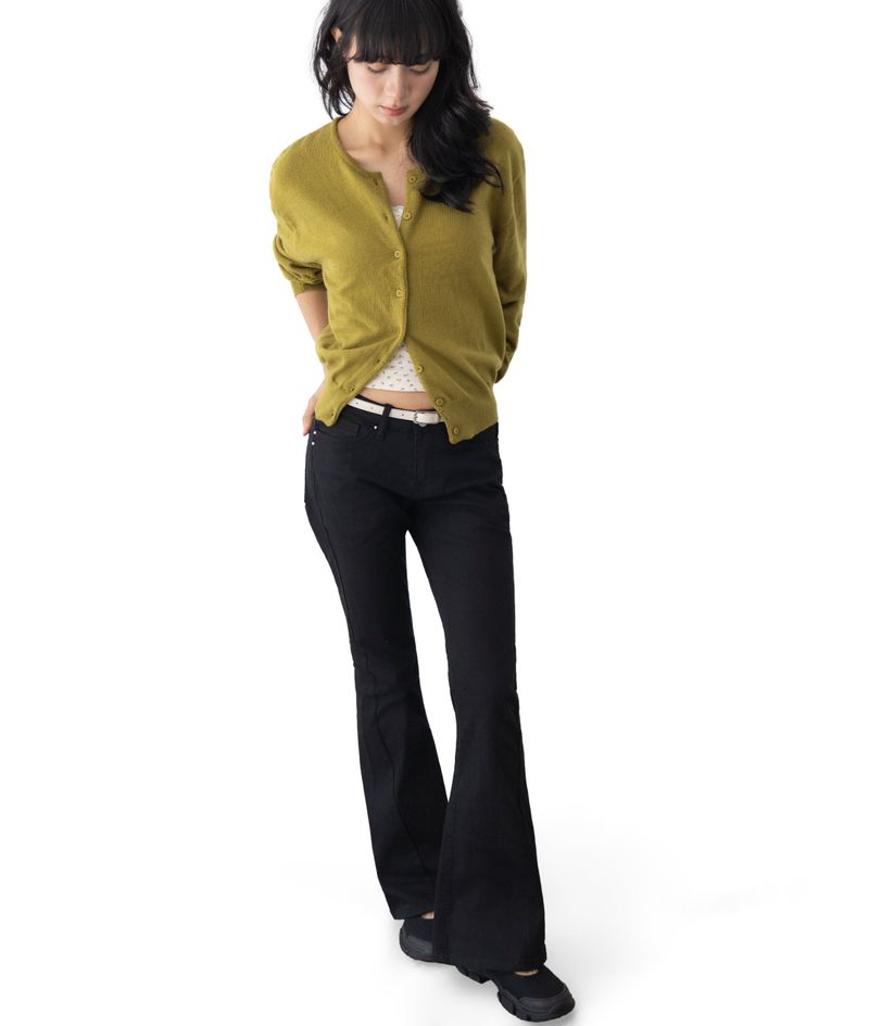 Iva Studded Low-Rise Bootcut Jeans