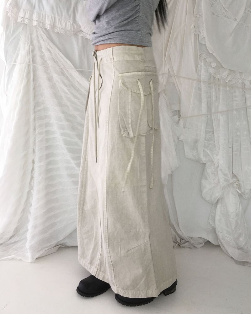 Pigment long skirt