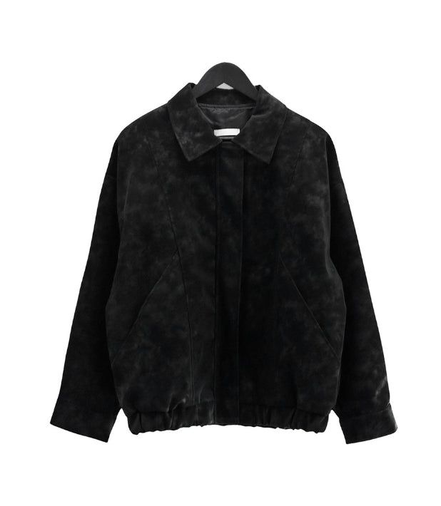 Dion Tie-Dye Leather Jumper