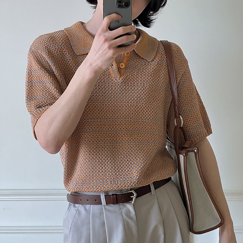 2PLAN（ツープラン）の「ログナーニット (2 color)（トップス）」