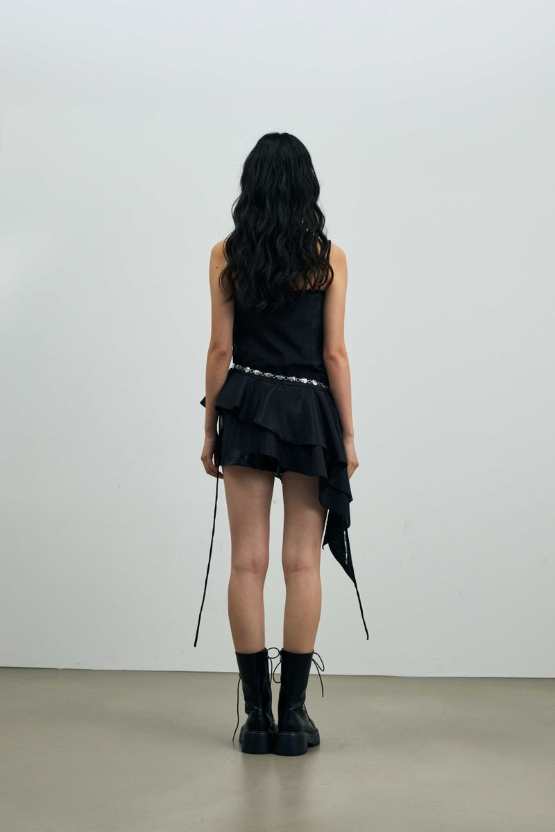 NYX MINI DRESS / BLACK