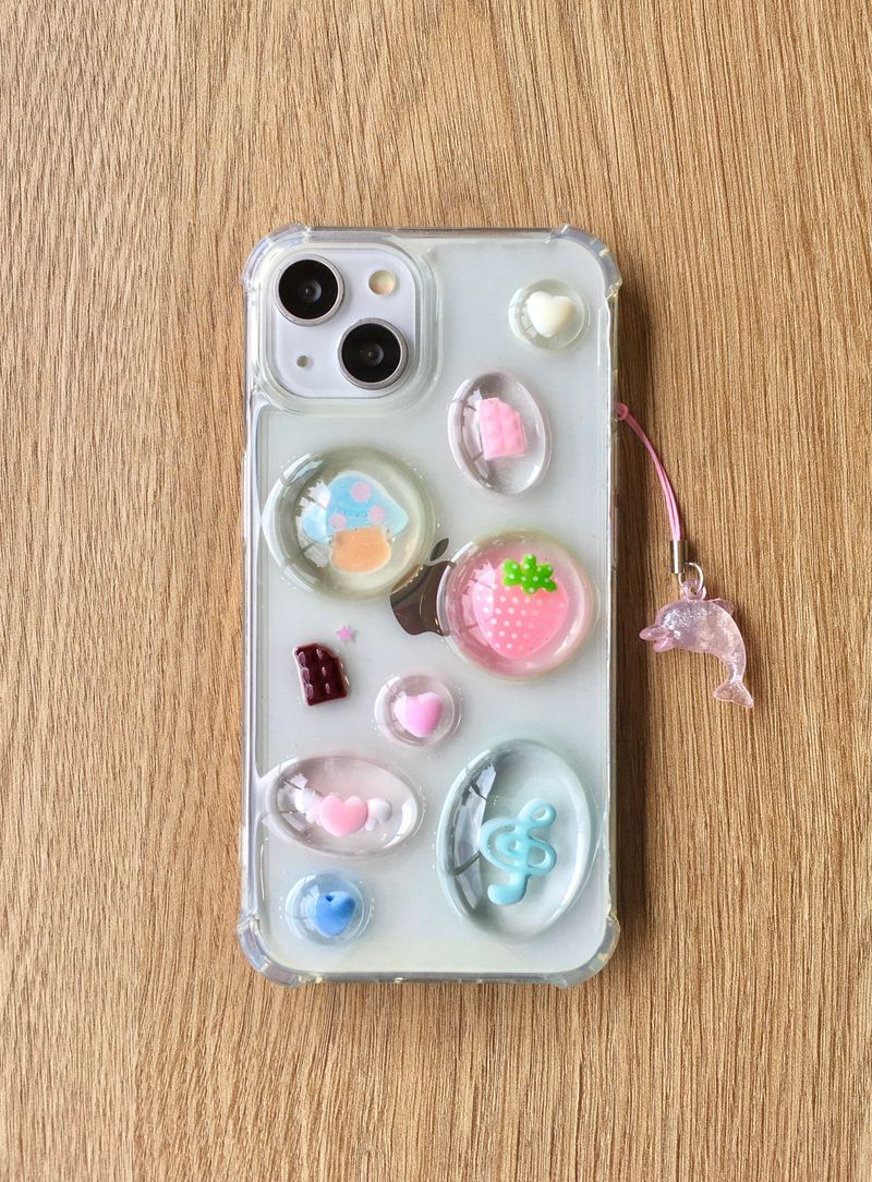 [MADE] チョコストロベリーメロディレジンケース