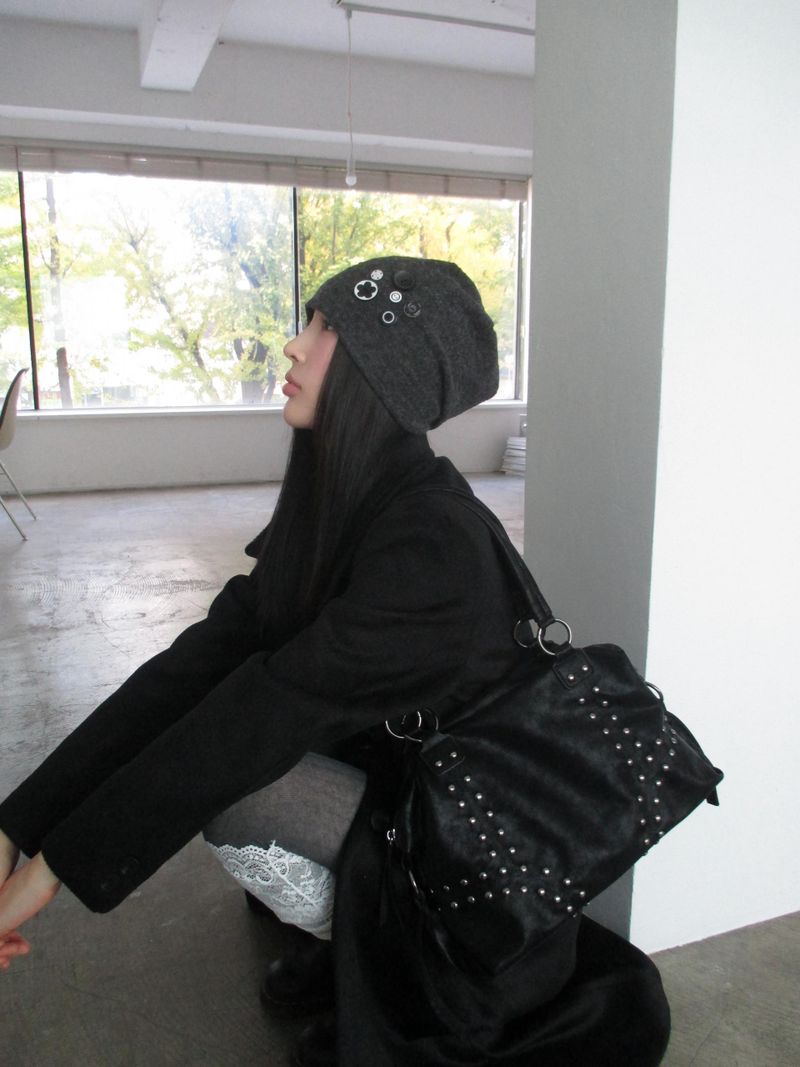 muse stud shoulder bag